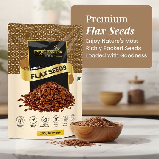 Royal Pavitra Premium Flax Seeds 200g
