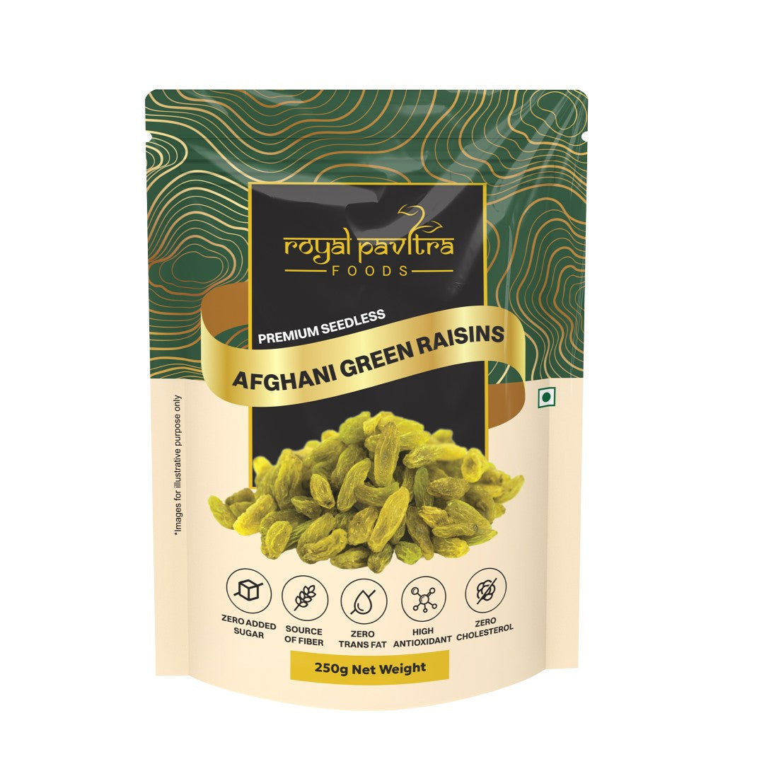 Royal Pavitra Afghani Green Raisins 250g