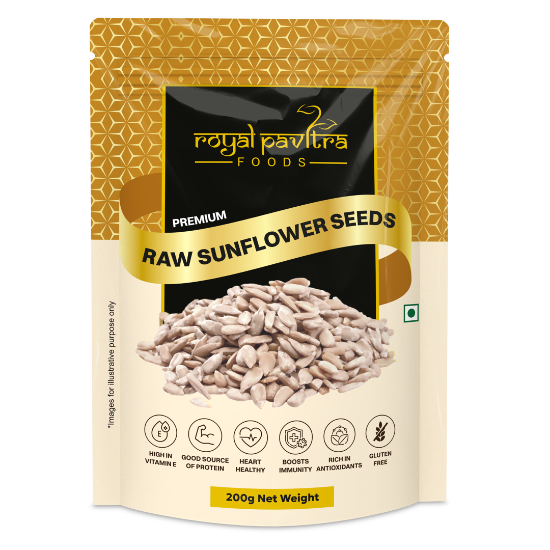 Royal Pavitra Raw Sunflower Seeds 200g