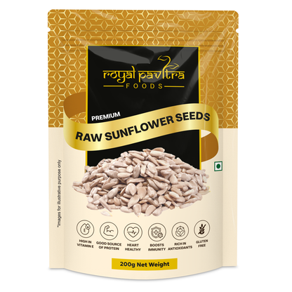 Royal Pavitra Raw Sunflower Seeds 200g
