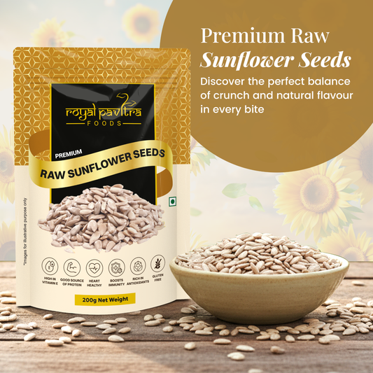 Royal Pavitra Raw Sunflower Seeds 200g
