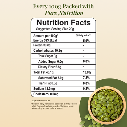 Royal Pavitra Raw Pumpkin Seeds 200g