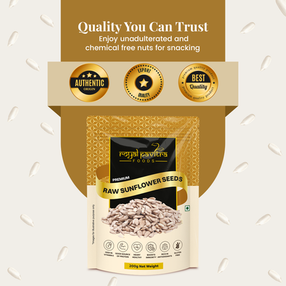 Royal Pavitra Raw Sunflower Seeds 200g