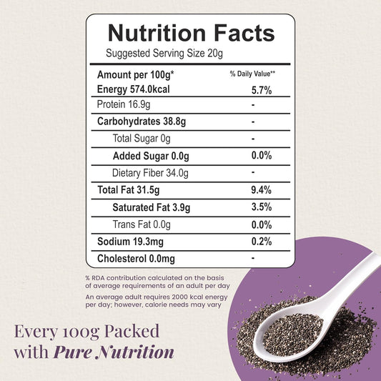 Royal Pavitra Premium Chia Seeds - 200g