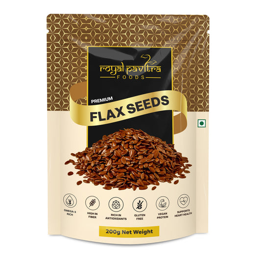 Royal Pavitra Premium Flax Seeds 200g