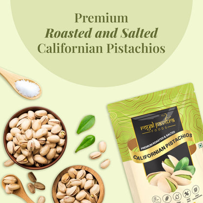 Royal Pavitra Roasted California Pistachios (Pista) 250g